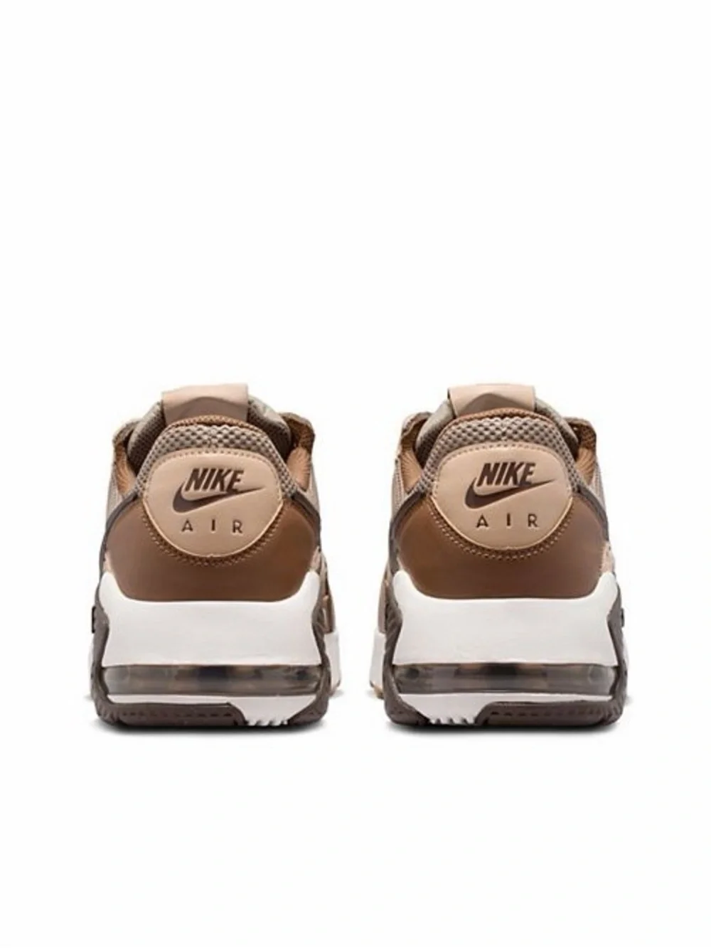 Nike Air Men's Taupe/Beige Low-Top Sneakers, Size 10 1/2